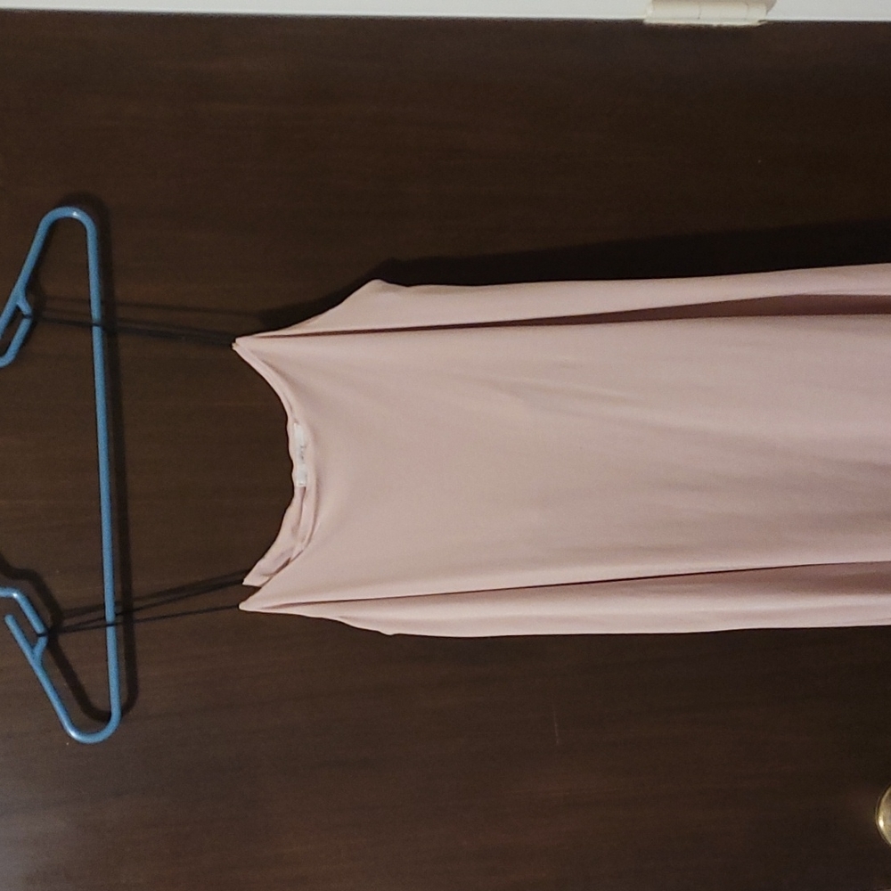 Pink cocktail dress, worn once , size large